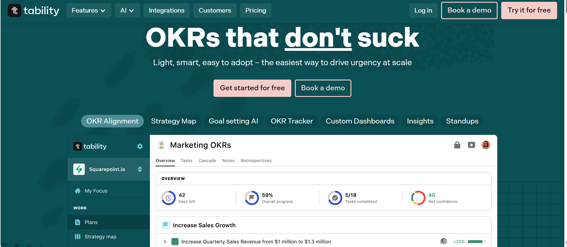 目標追跡自動化透明性向上